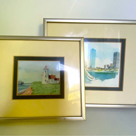 Vintage Other - Hugh Crosby Lighthouse Wall Art